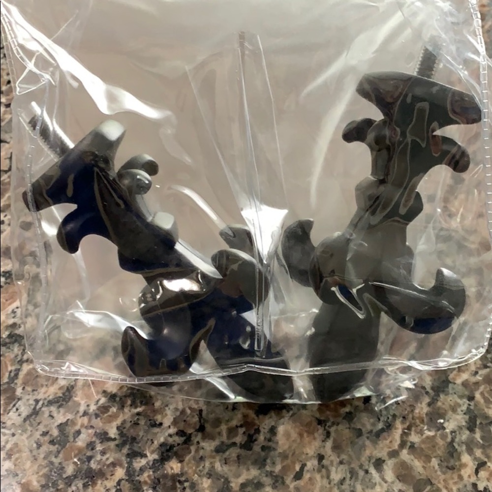 NWT Curtain Rod Ends